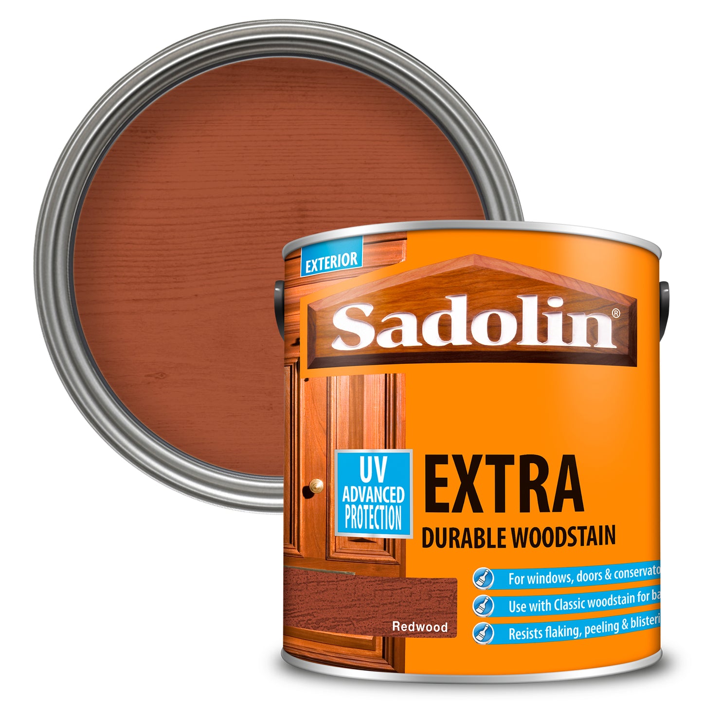 SADOLIN EXTRA DURABLE WOODSTAIN REDWOOD