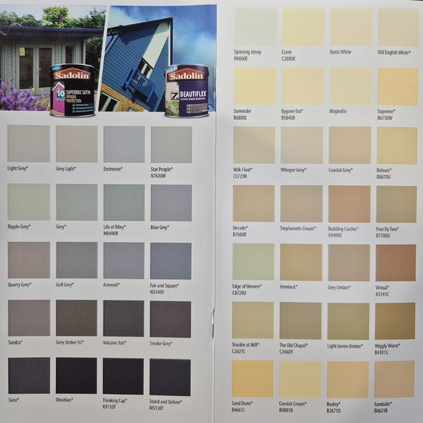 SADOLIN PRODUCT & COLOUR GUIDE