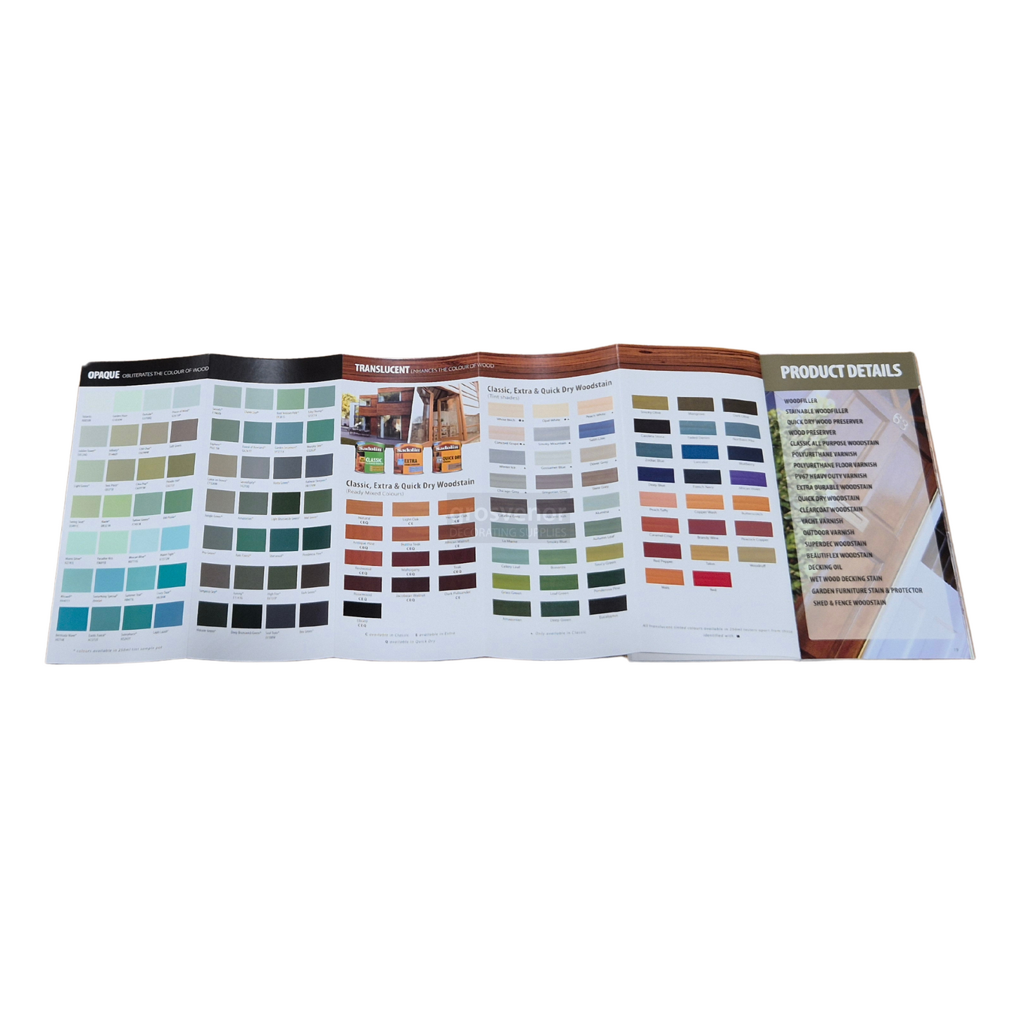 SADOLIN PRODUCT & COLOUR GUIDE