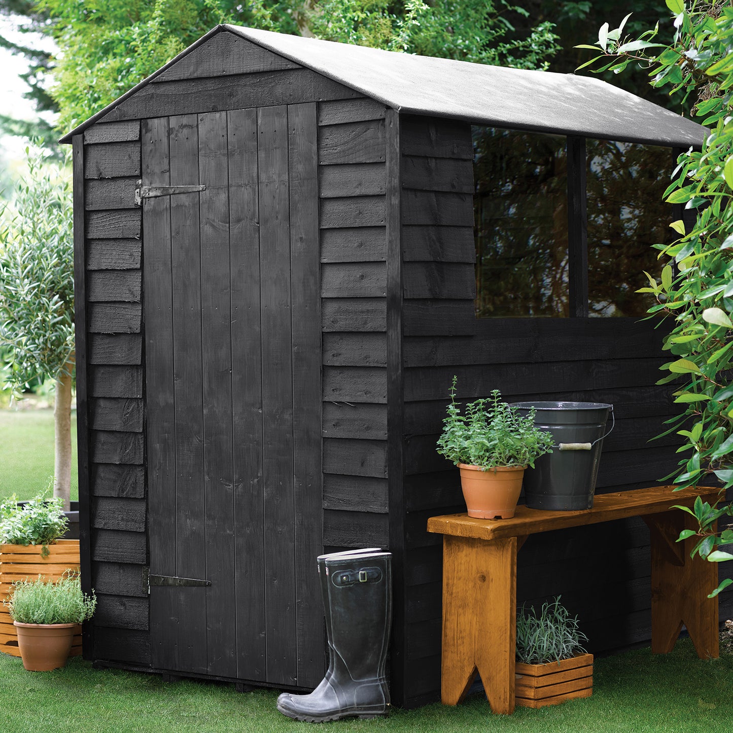 SADOLIN QUICK DRY WOODSTAIN EBONY (WATER-BASED)