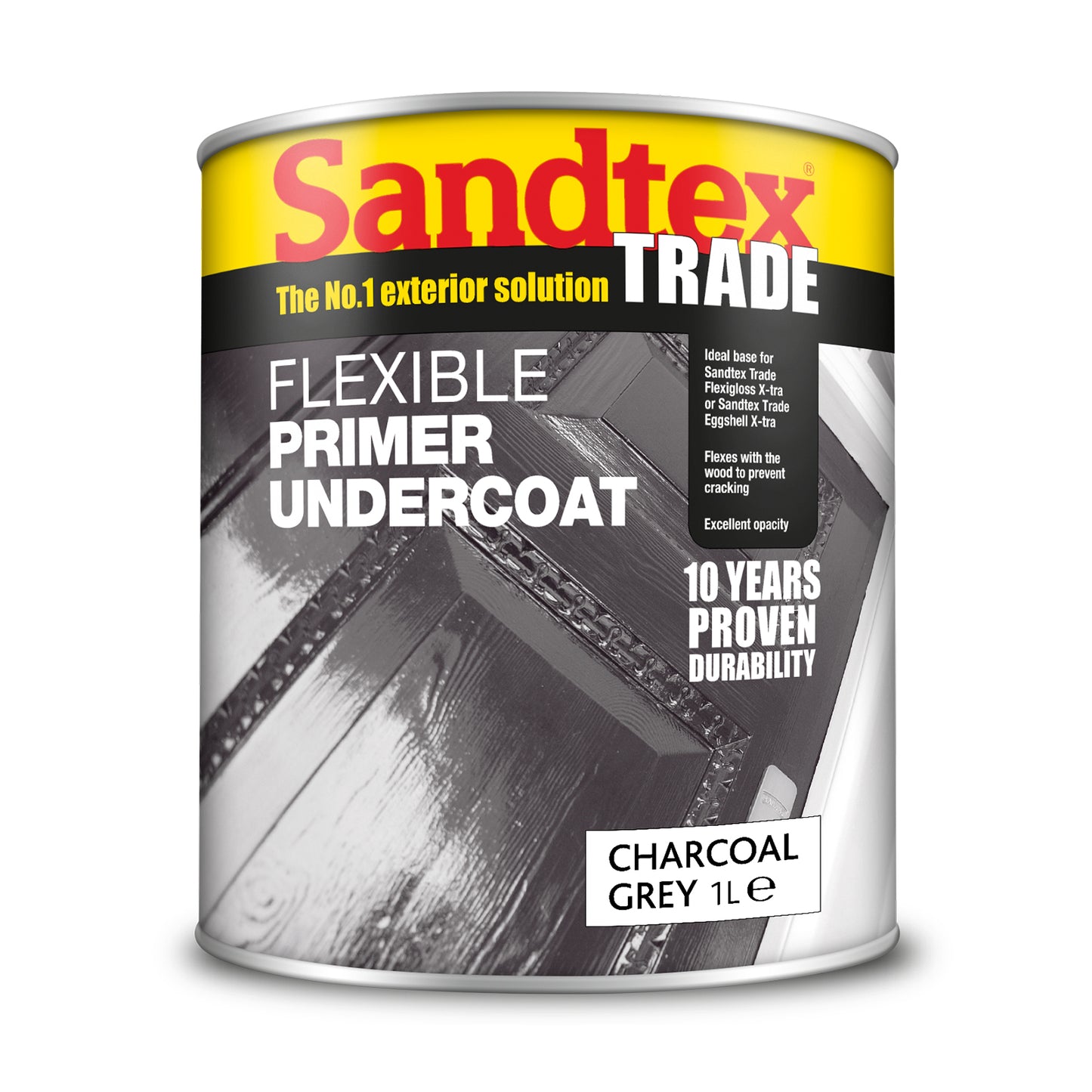 SANDTEX TRADE FLEXIBLE PRIMER UNDERCOAT CHARCOAL GREY (OIL-BASED)