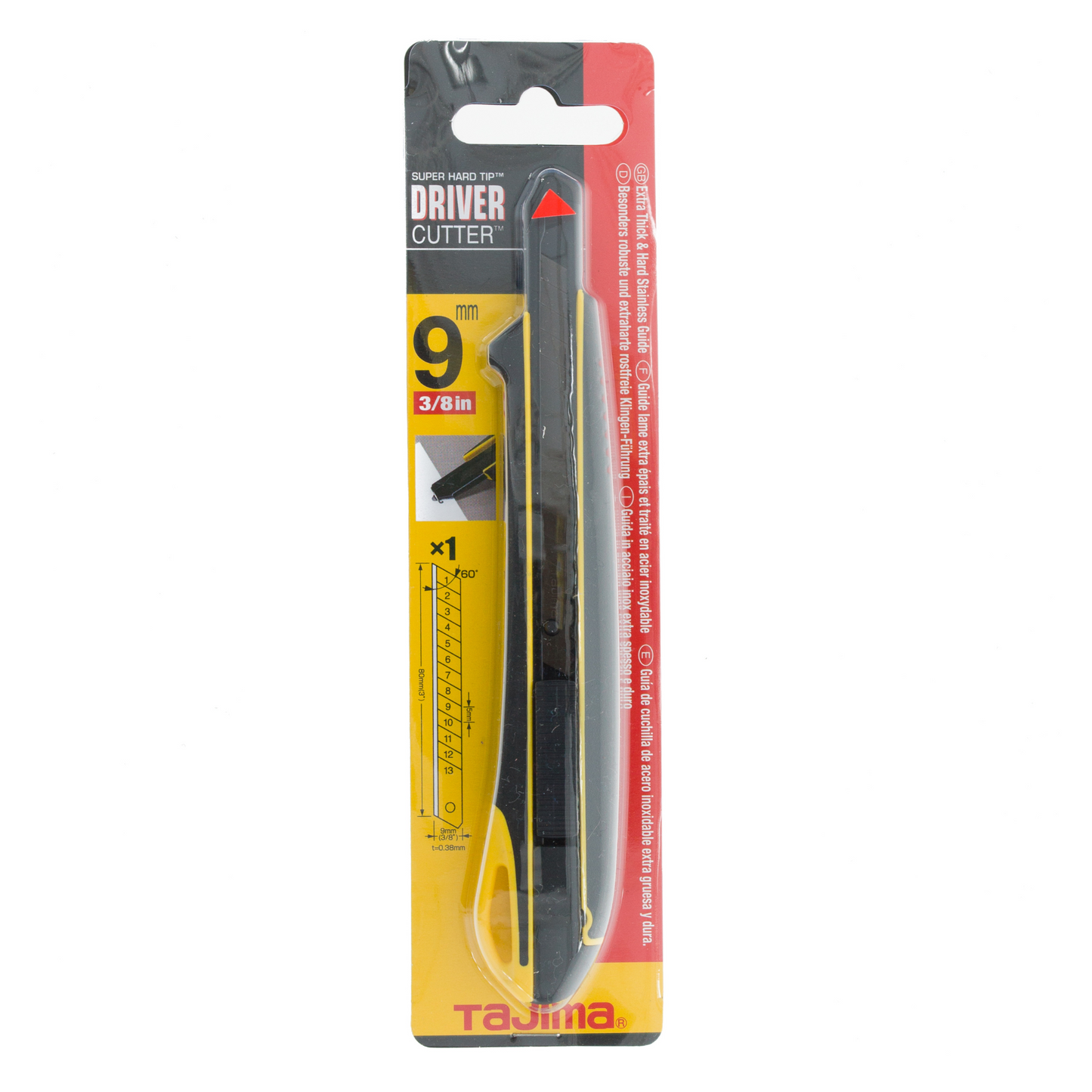 TAJIMA DC360YB PROGRIP AUTO KNIFE 9MM