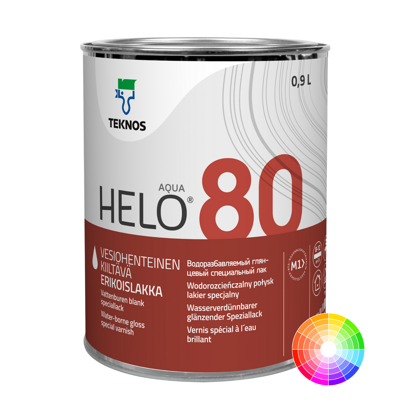 TEKNOS HELO AQUA 80 GLOSS VARNISH (TINTABLE)