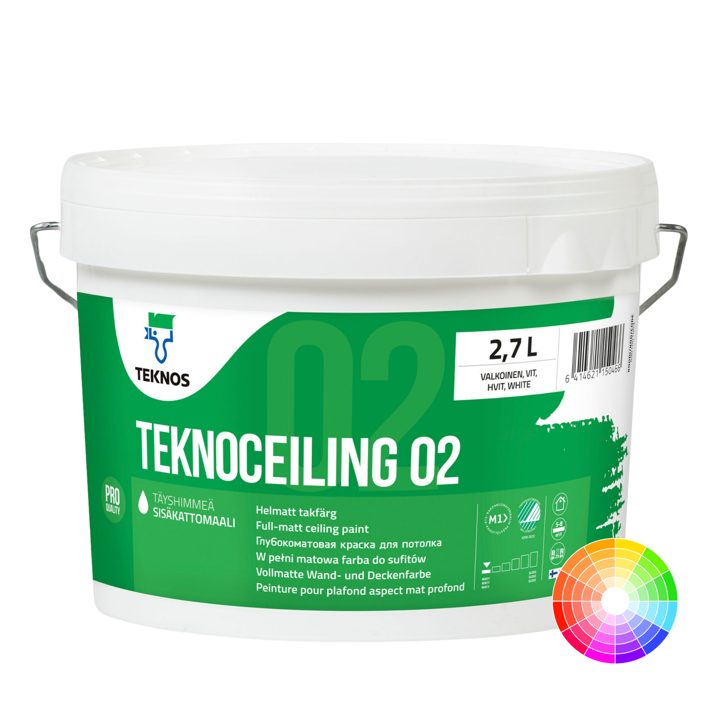 Teknos Teknoceiling 02 Tinted Colour (Lighter Colours Only)
