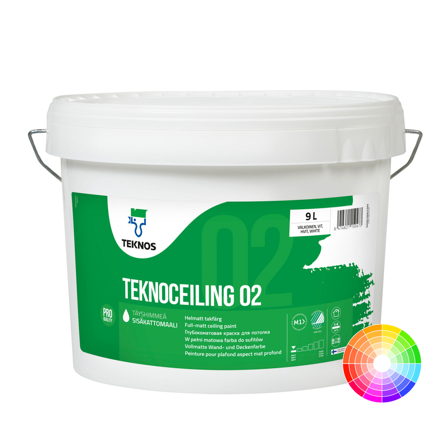 Teknos Teknoceiling 02 Tinted Colour (Lighter Colours Only)