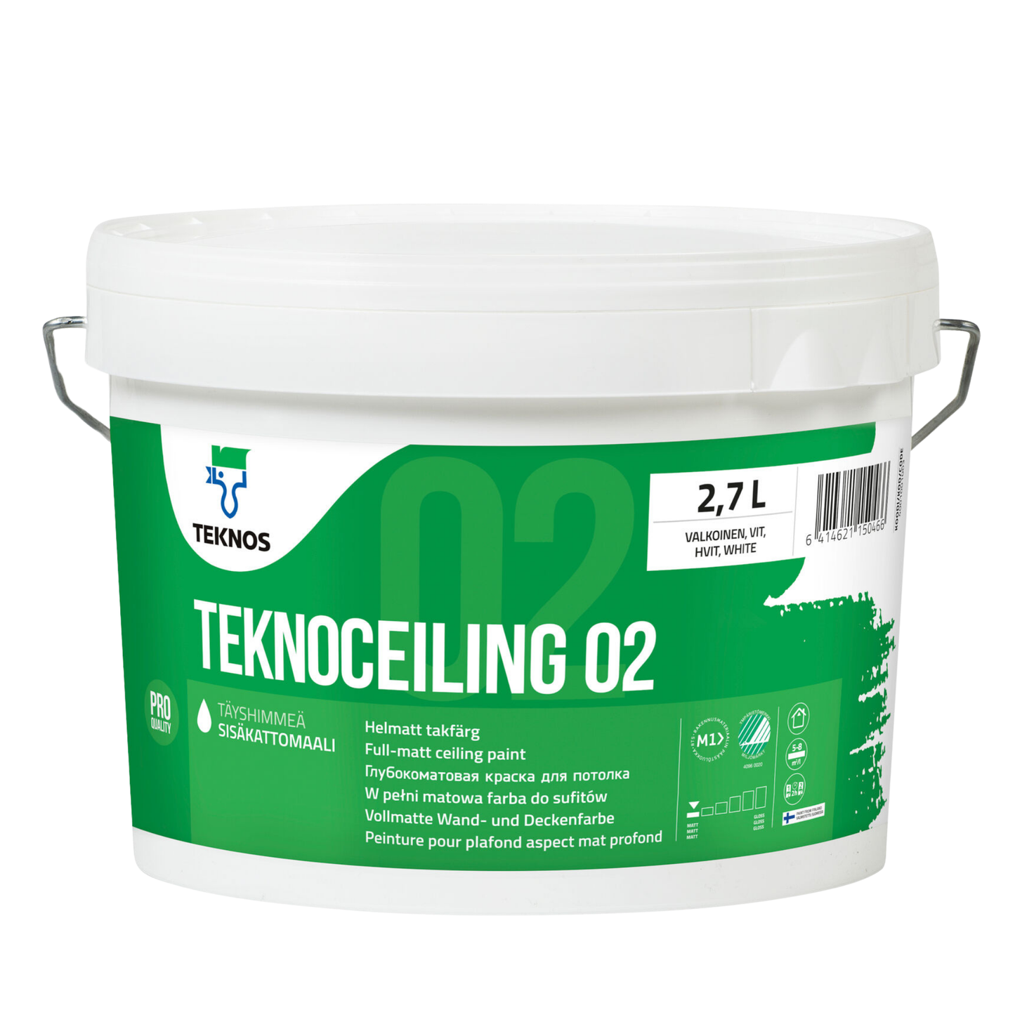 Teknos Teknoceiling 02 Ceiling Paint White