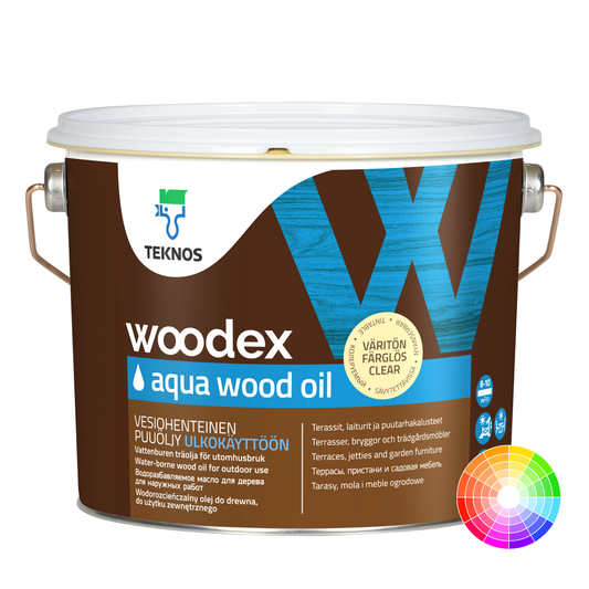 TEKNOS WOODEX AQUA WOOD OIL