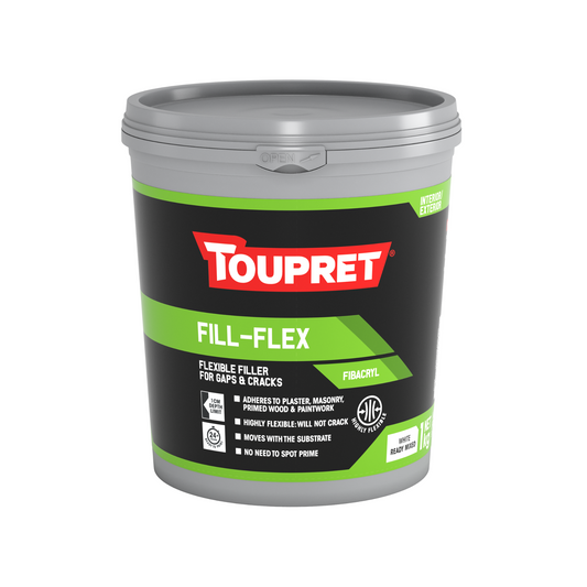 TOUPRET FILL-FLEX FLEXIBLE FILLER WHITE (INTERIOR/EXTERIOR)