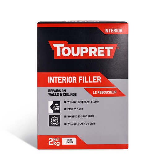 TOUPRET INTERIOR PLASTER FILLER WHITE