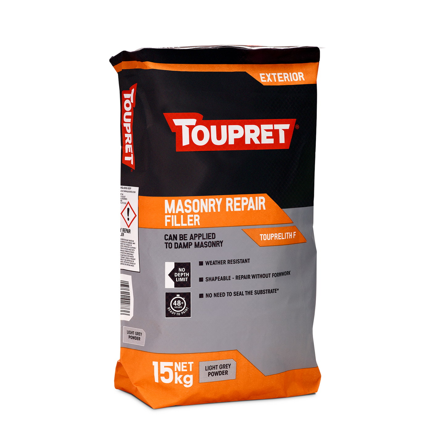 TOUPRET MASONRY REPAIR FILLER LIGHT GREY (EXTERIOR)