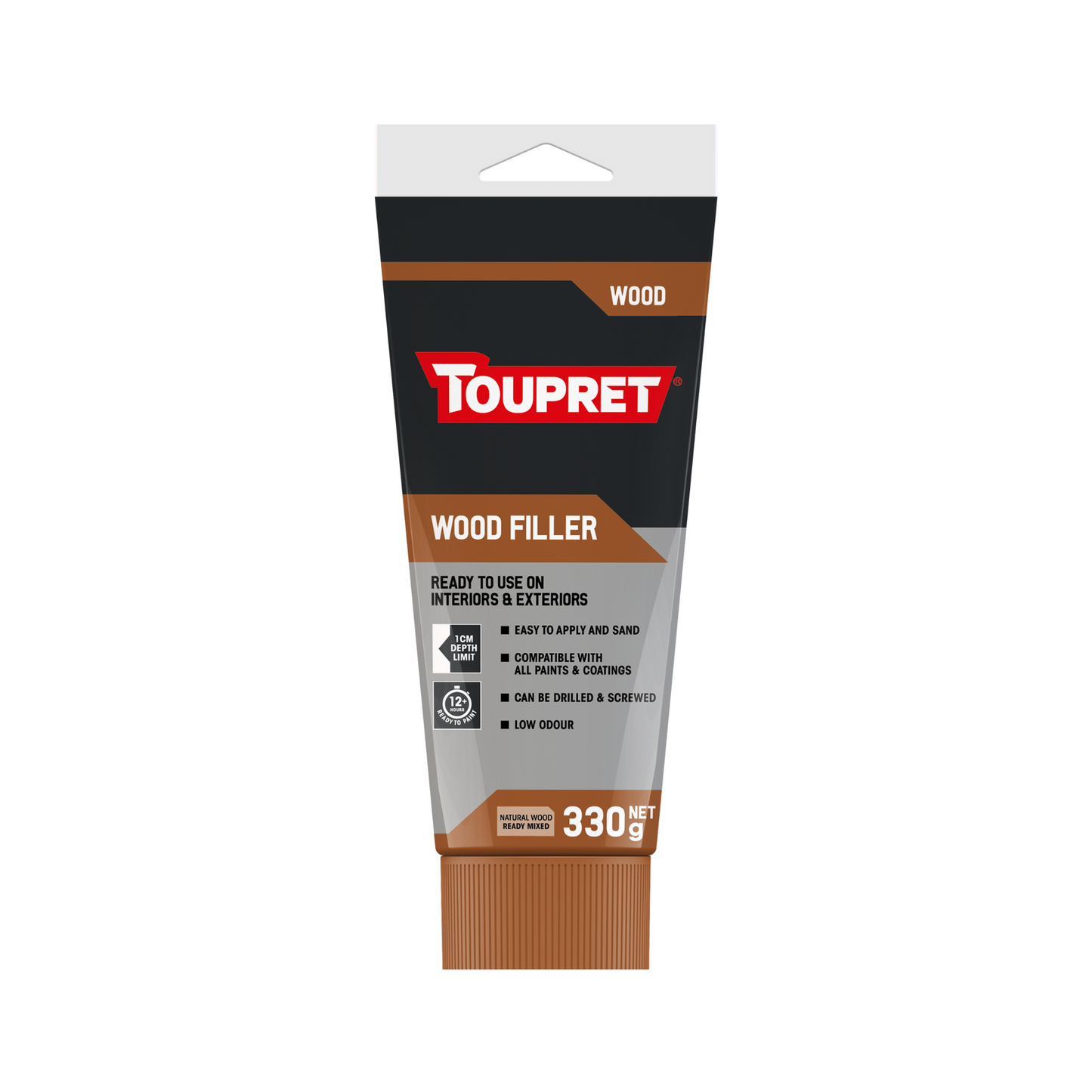 Toupret Ready Mixed Wood Filler Natural (Interior/Exterior)