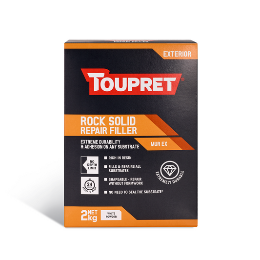 TOUPRET ROCK SOLID MASONRY REPAIR FILLER WHITE (EXTERIOR)