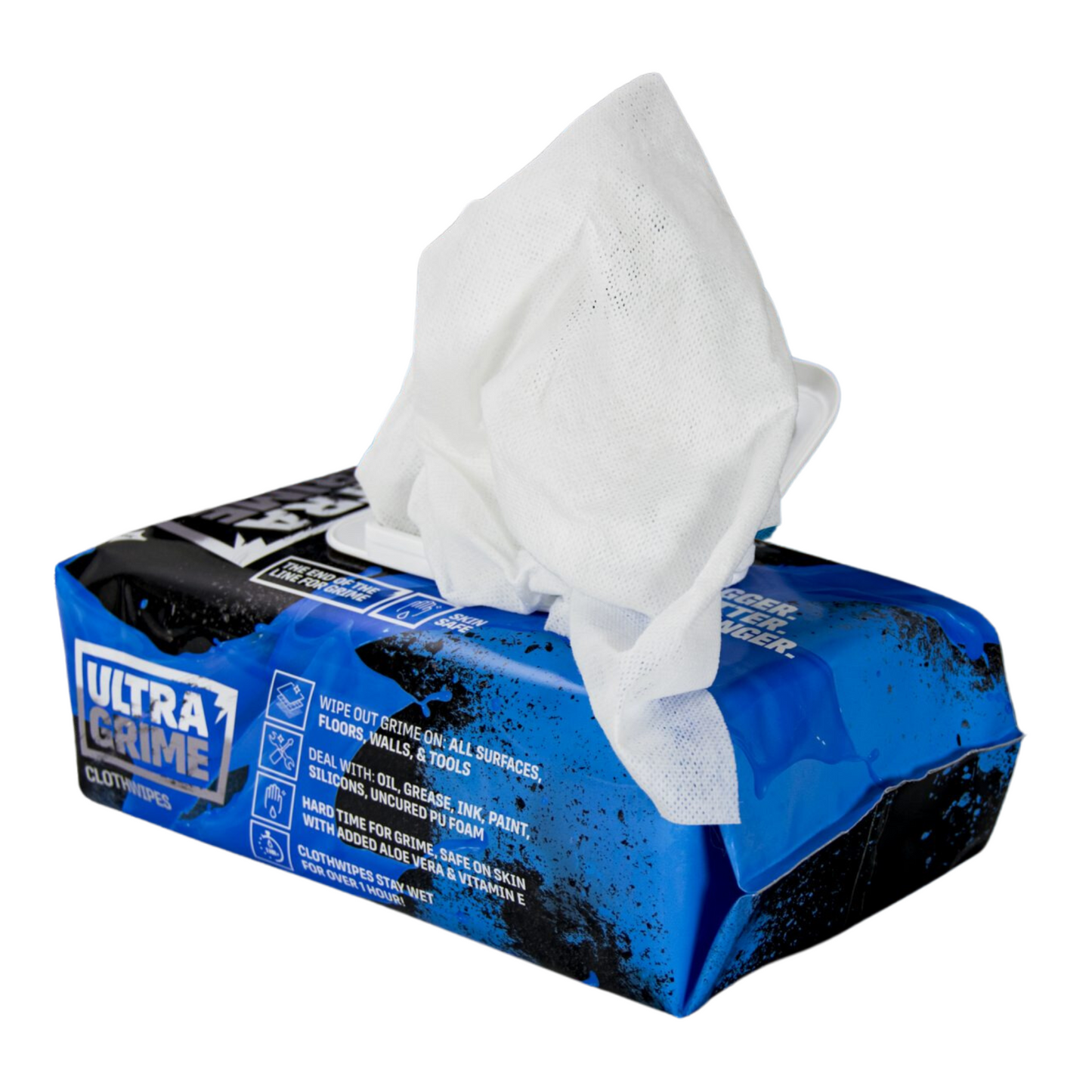 Uniwipe Ultragrime Pro Multi-Use XXL Cloth Wipes 100 Pack