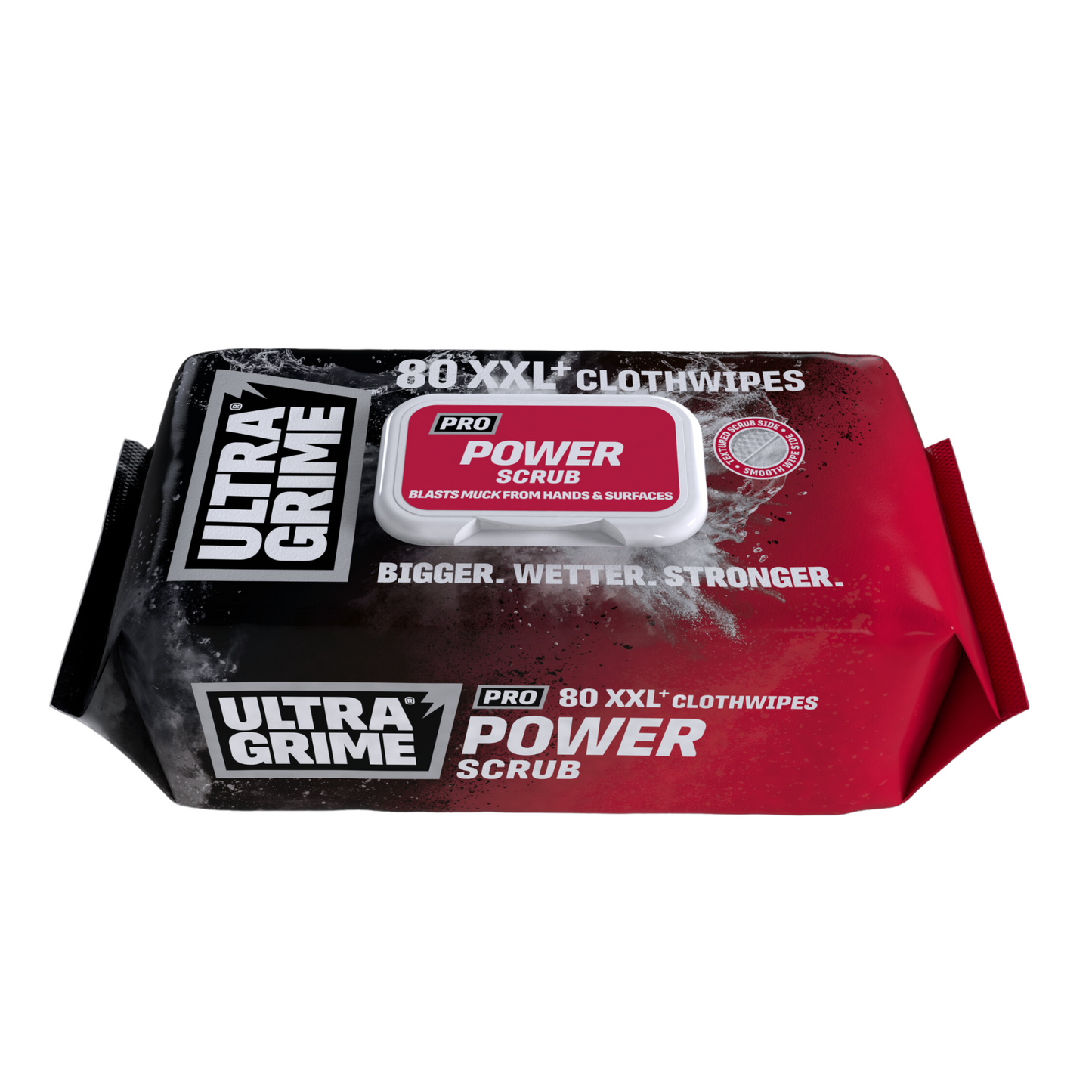 Uniwipe Ultragrime Pro Power Scrub XXL Cloth Wipes 80 Pack