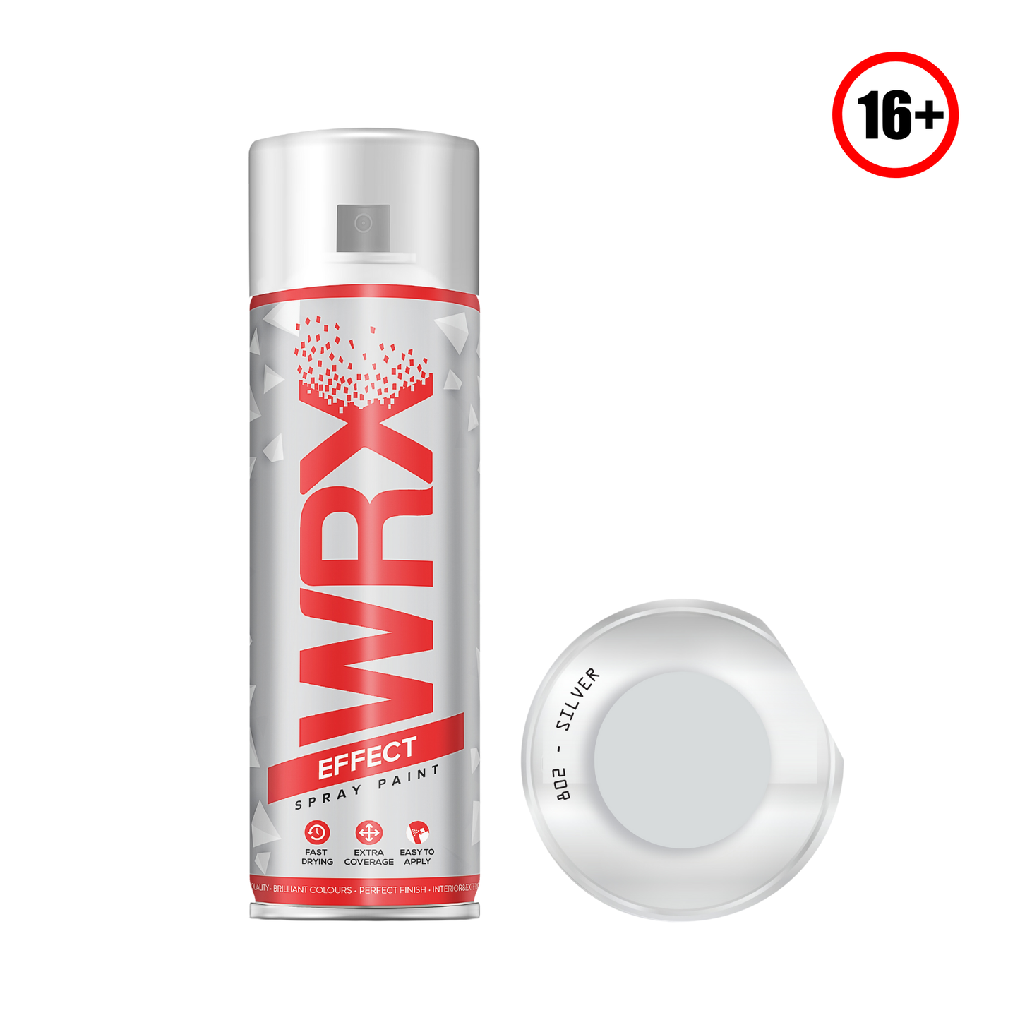 WRX SPRAY PAINT SILVER 400ML