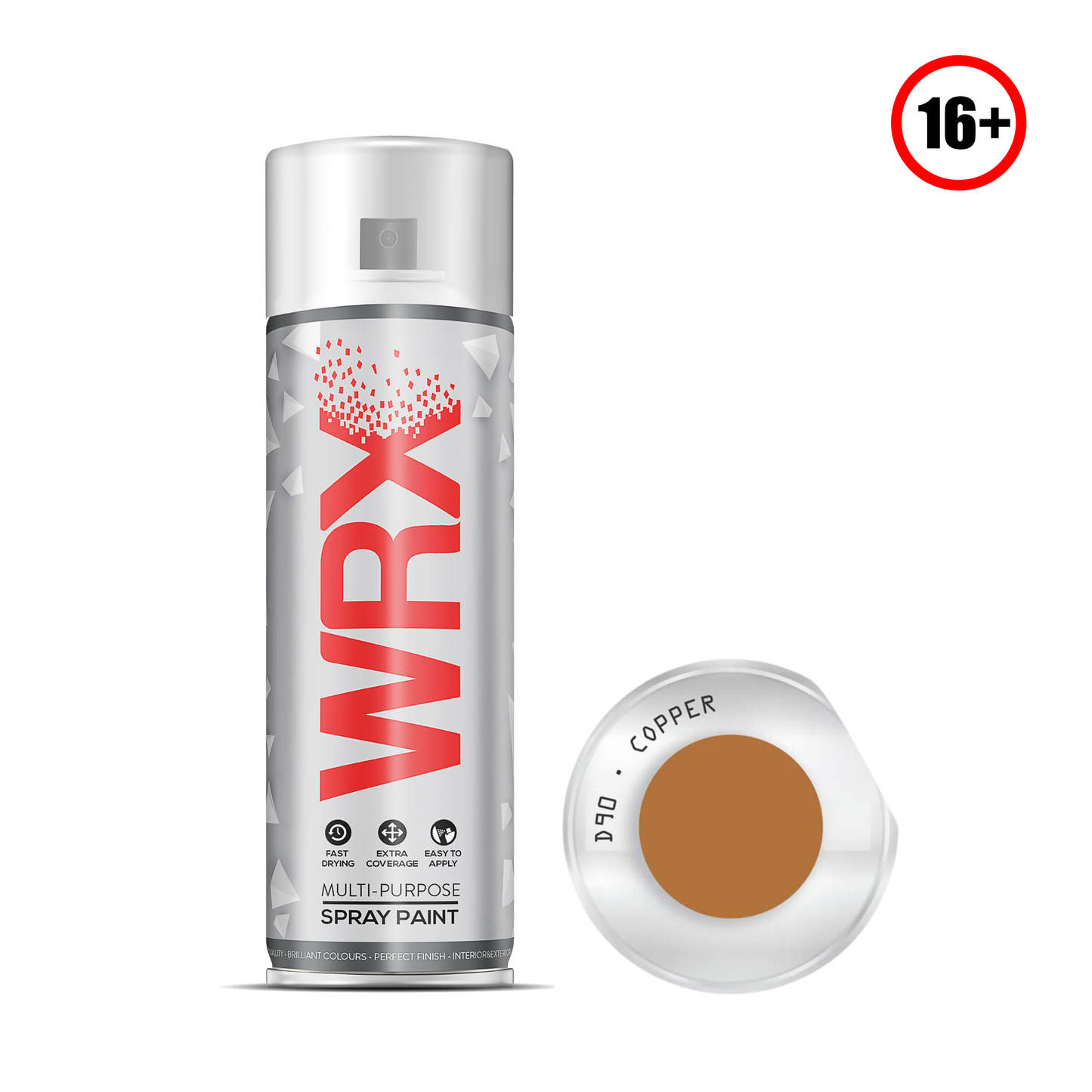 WRX SPRAY PAINT COPPER D90 GLOSS 400ML