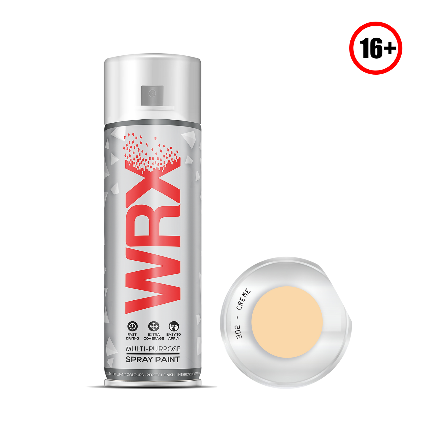 WRX SPRAY PAINT CREME GLOSS 400ML