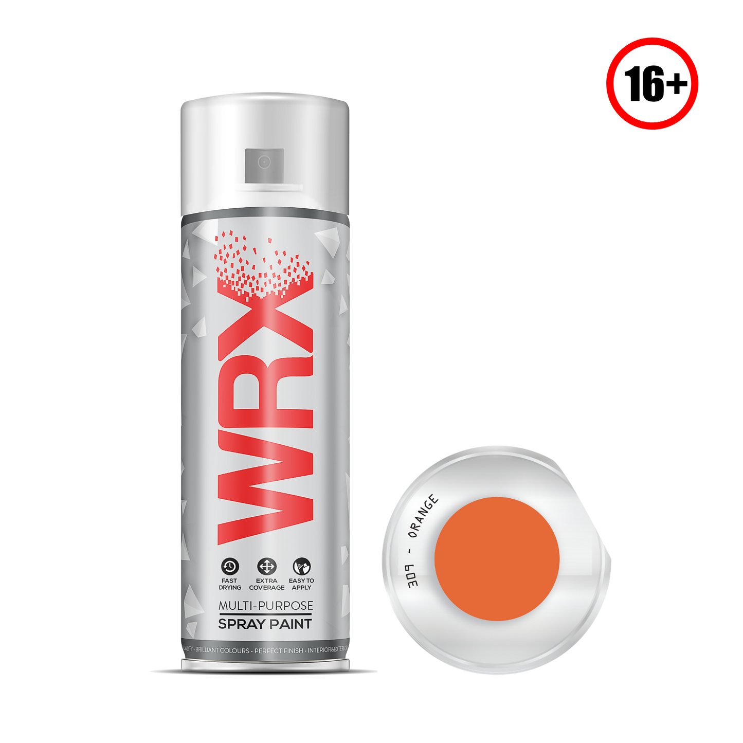 WRX SPRAY PAINT ORANGE GLOSS 400ML