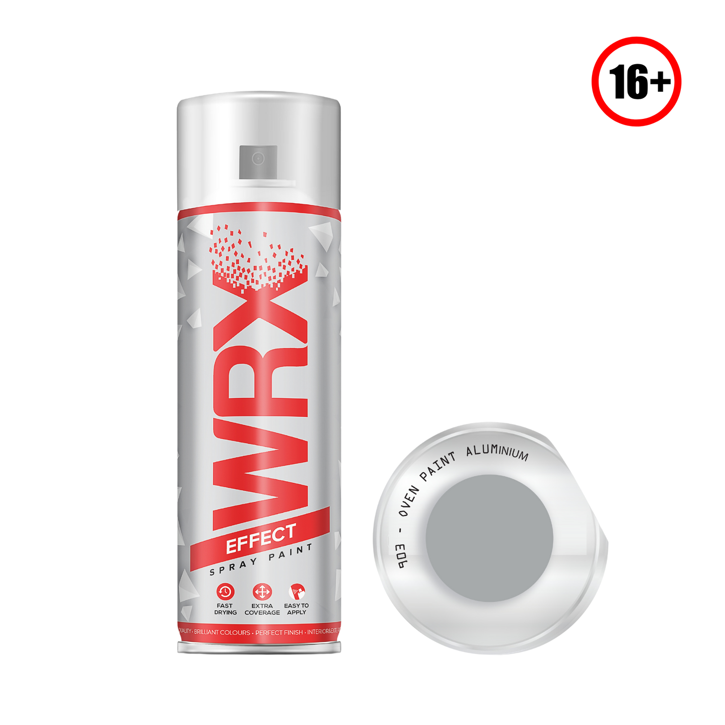 WRX SPRAY PAINT OVEN ALUMINIUM 400ML