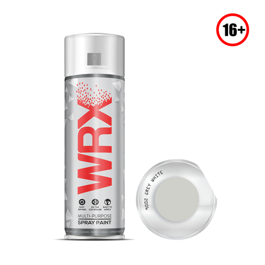 WRX SPRAY PAINT GREY WHITE RAL 9002 GLOSS 400ML