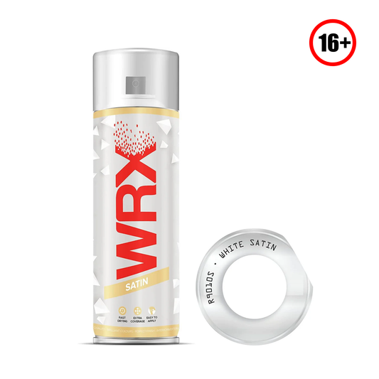 WRX SPRAY PAINT WHITE SATIN 400ML