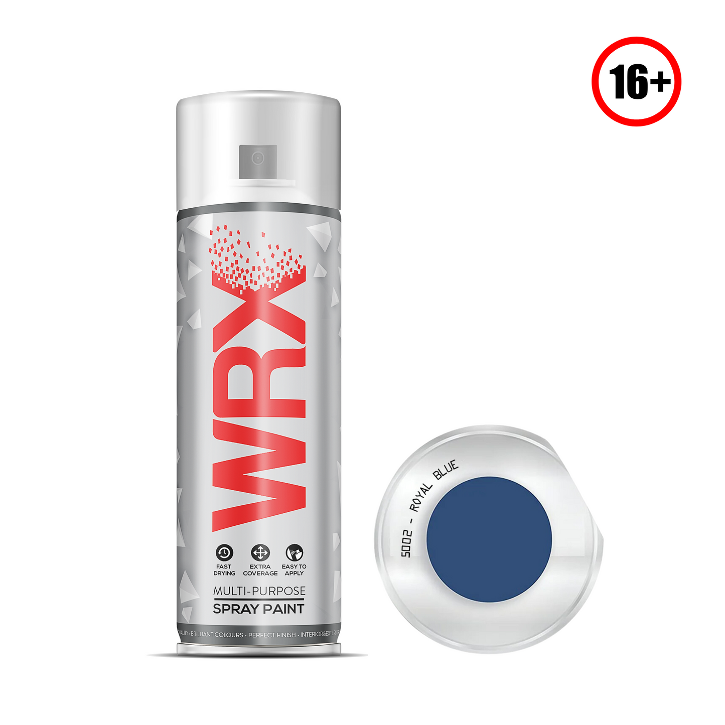 WRX SPRAY PAINT ROYAL BLUE RAL 5002 GLOSS 400ML