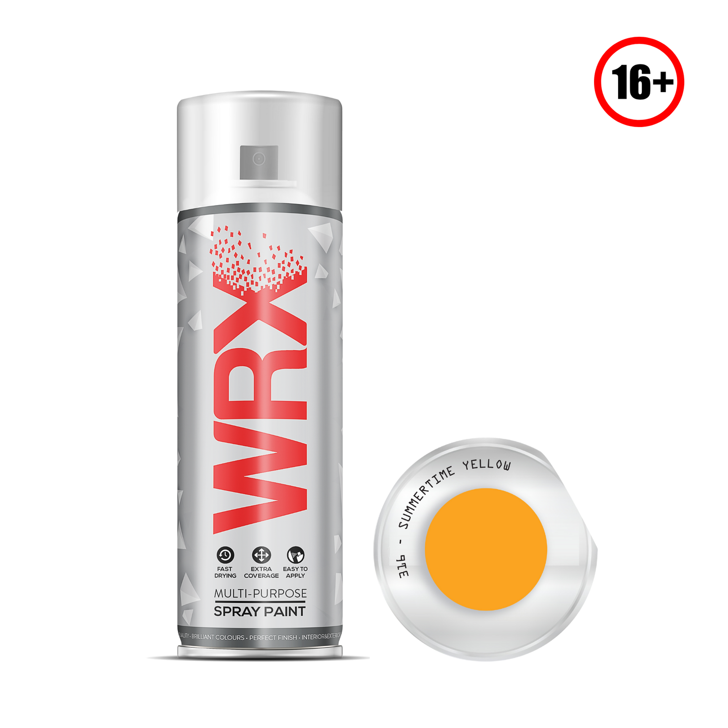 WRX SPRAY PAINT SUMMERTIME YELLOW GLOSS 400ML