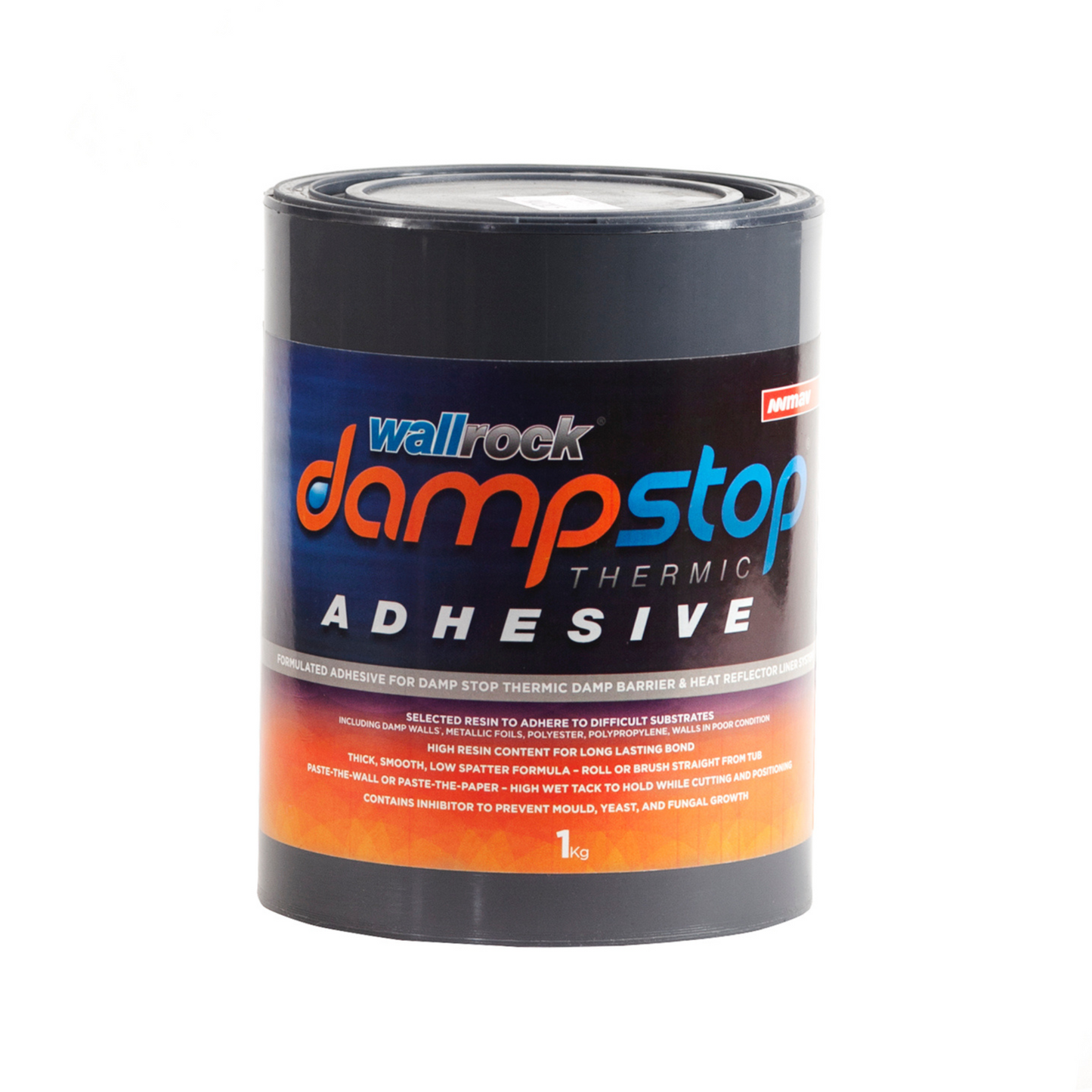 WALLROCK DAMPSTOP THERMIC/MAGNETWALL ADHESIVE