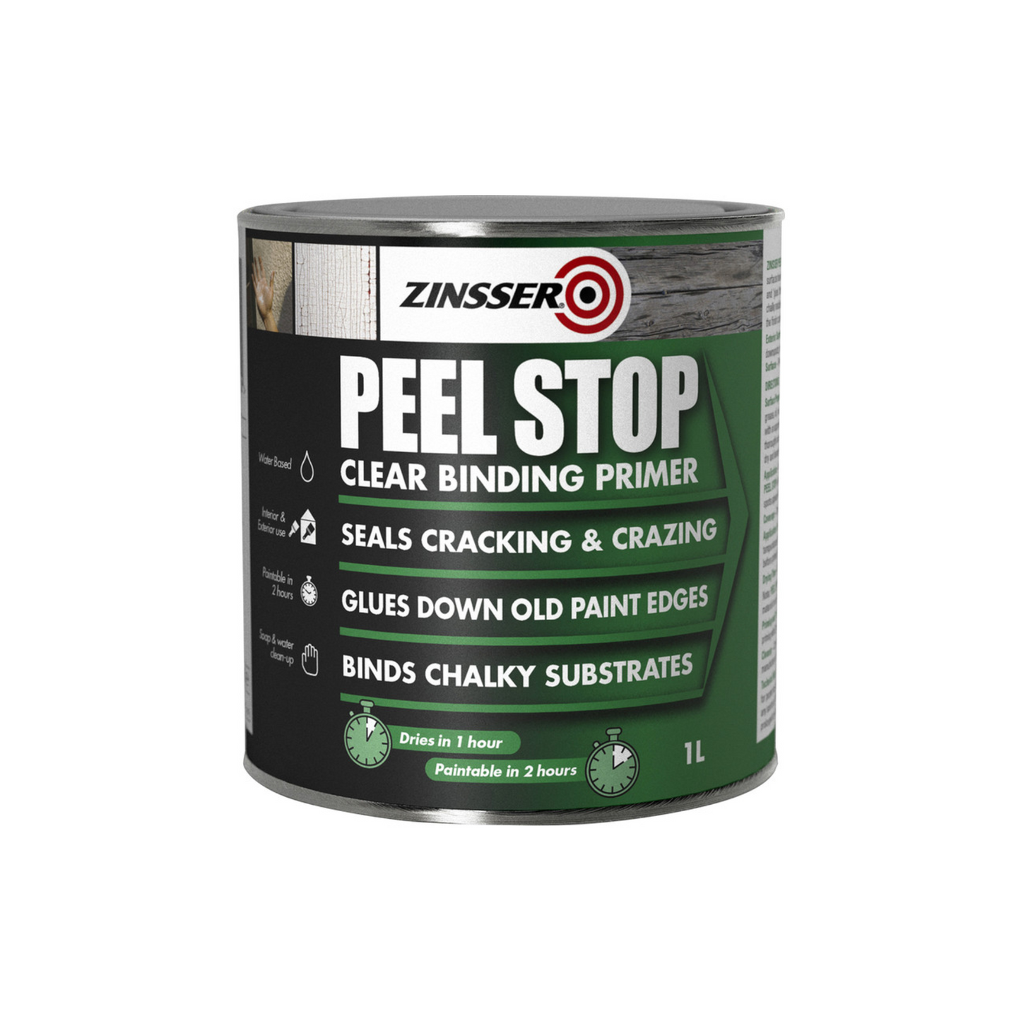 ZINSSER PEEL STOP BINDING PRIMER CLEAR