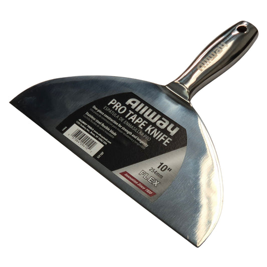 Allway One-Piece Stainless Steel Joint/Tape Knife 10"
