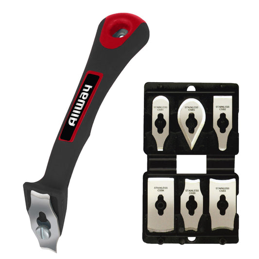 Allway Soft Grip Contour Scraper Set - 6 Piece