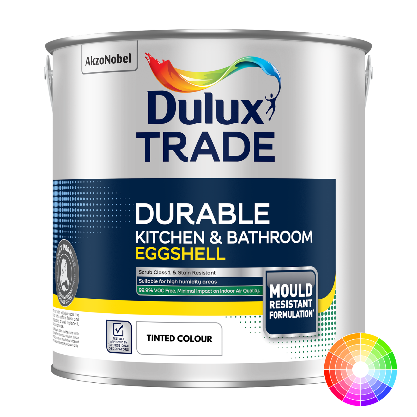 Dulux Trade Durable Kitchen & Bathroom Eggshell Tinted Colour