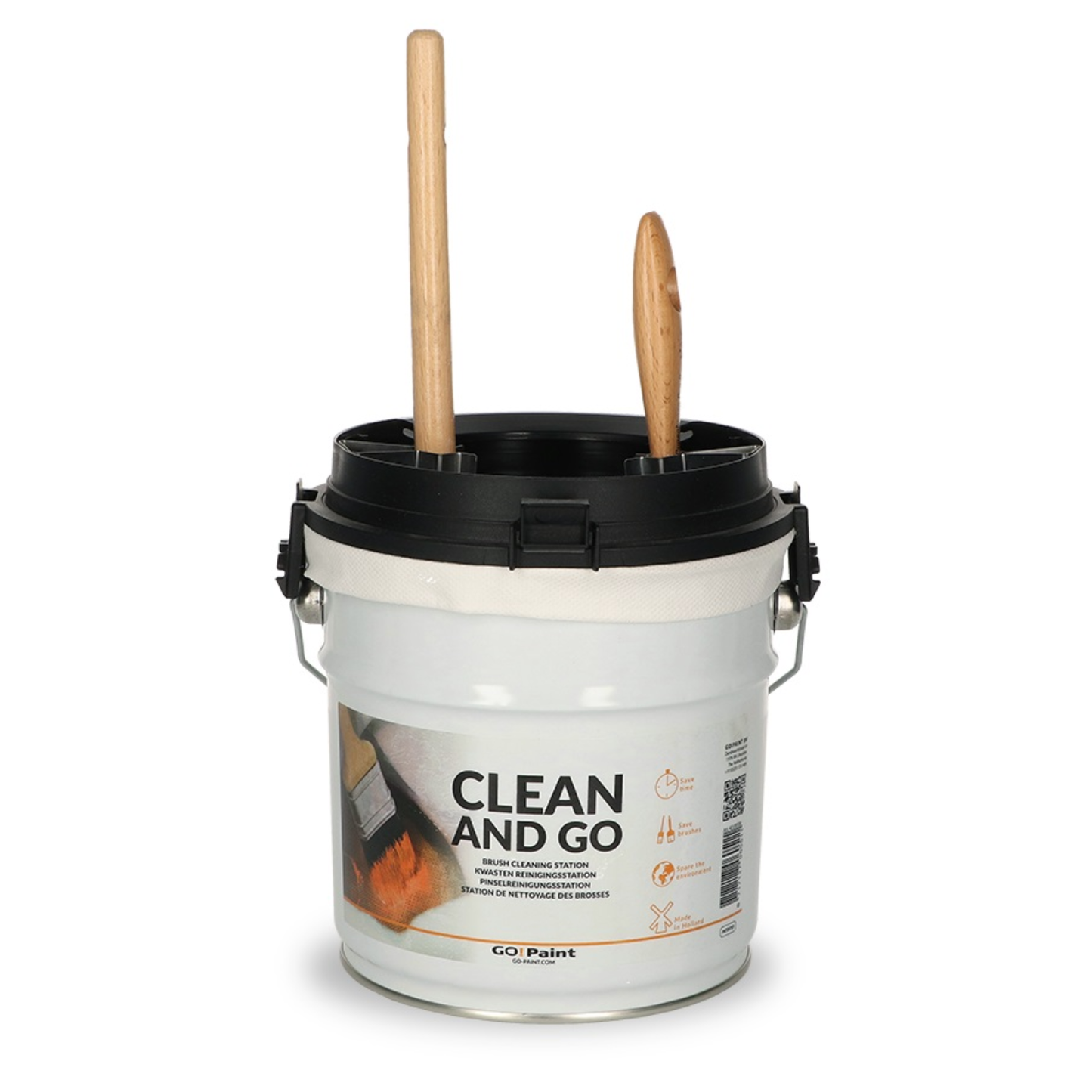 Go Paint Clean & Go - Paint Brush Cleaning System