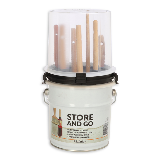 Go Paint Store & Go - Gel Paint Brush Storage System