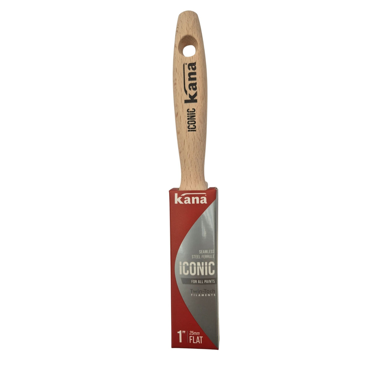 Kana Iconic Flat Synthetic Paint Brush 1" (25mm)
