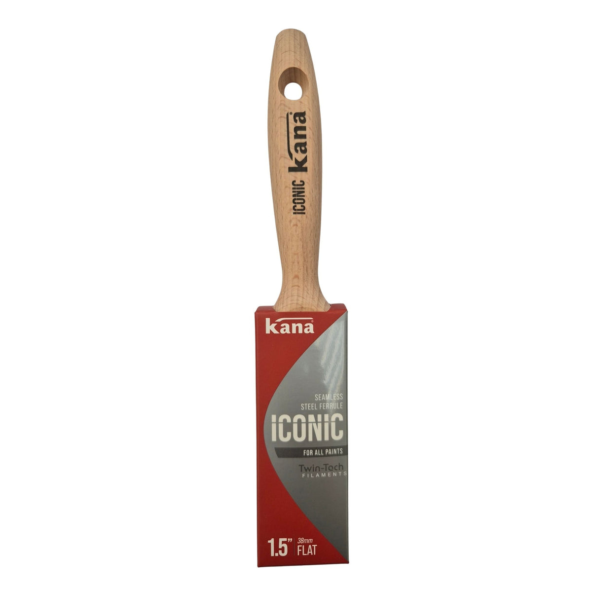 Kana Iconic Flat Synthetic Paint Brush 1.5" (38mm)