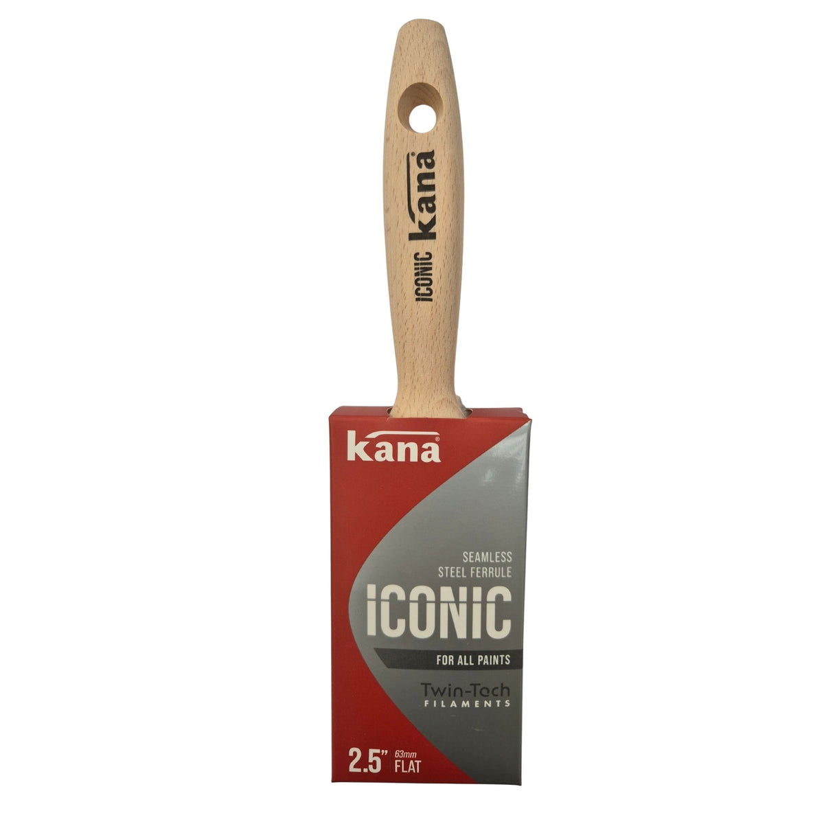 Kana Iconic Flat Synthetic Paint Brush 2.5" (63mm)
