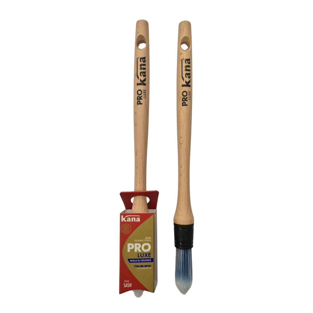 Kana Pro Luxe Round Synthetic Sash Paint Brush 15mm