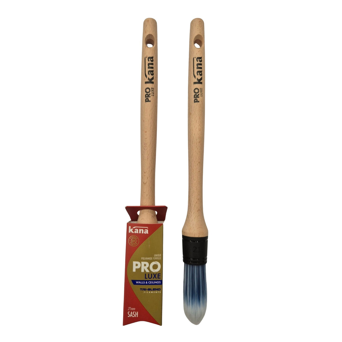 Kana Pro Luxe Round Synthetic Sash Paint Brush 21mm