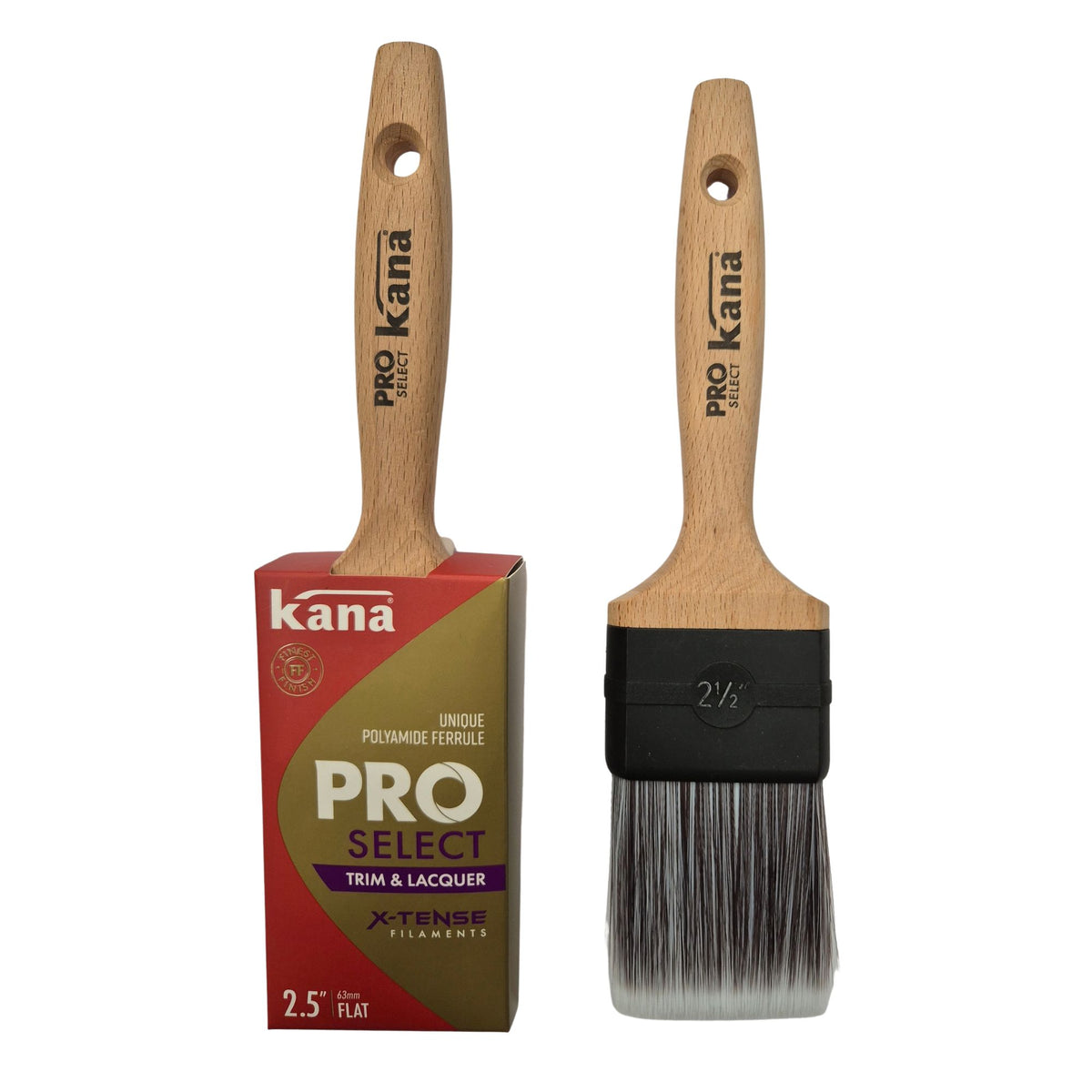 Kana Pro Select Flat Synthetic Paint Brush 2.5" (63mm)