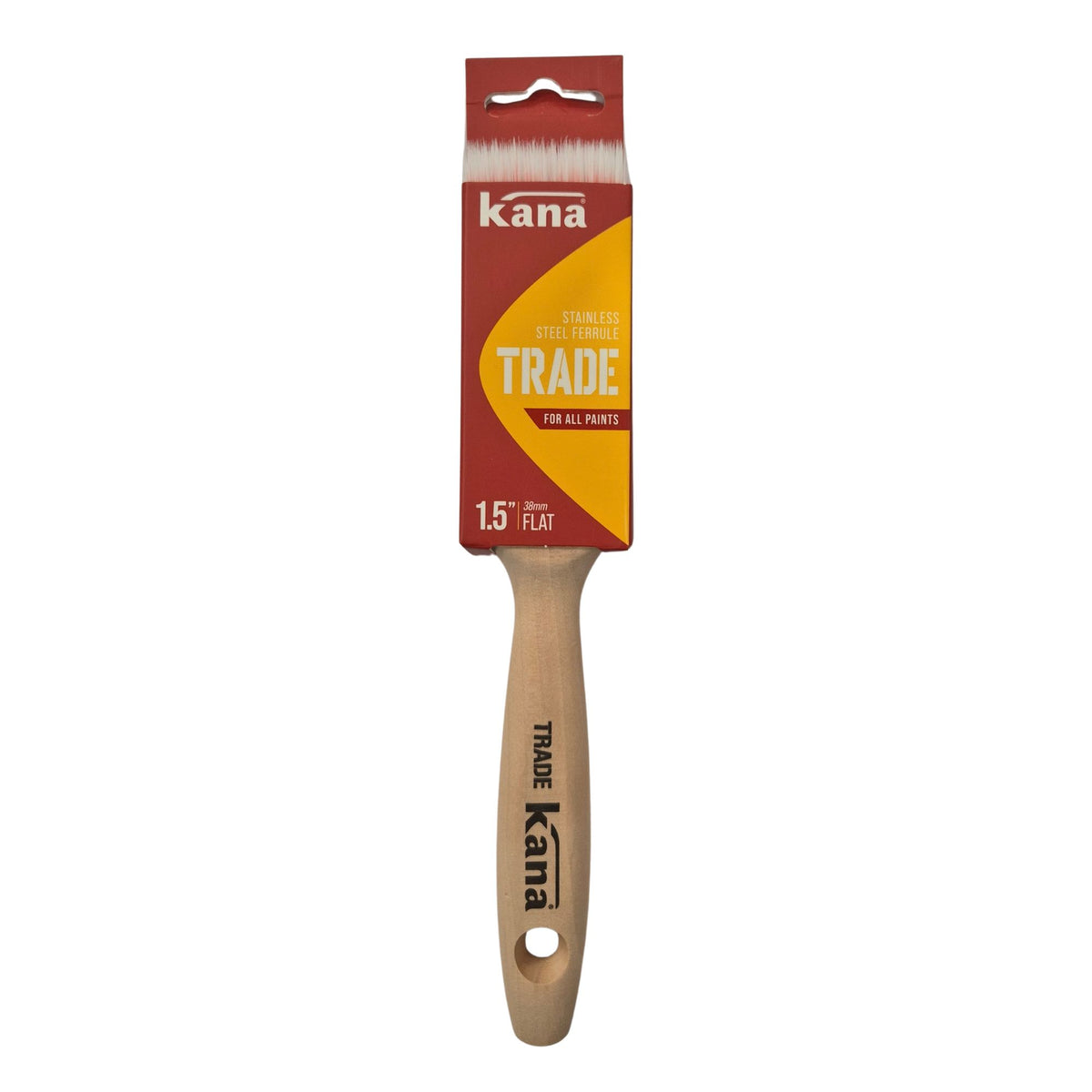 Kana Trade Flat Synthetic Paint Brush 1.5" (38mm)