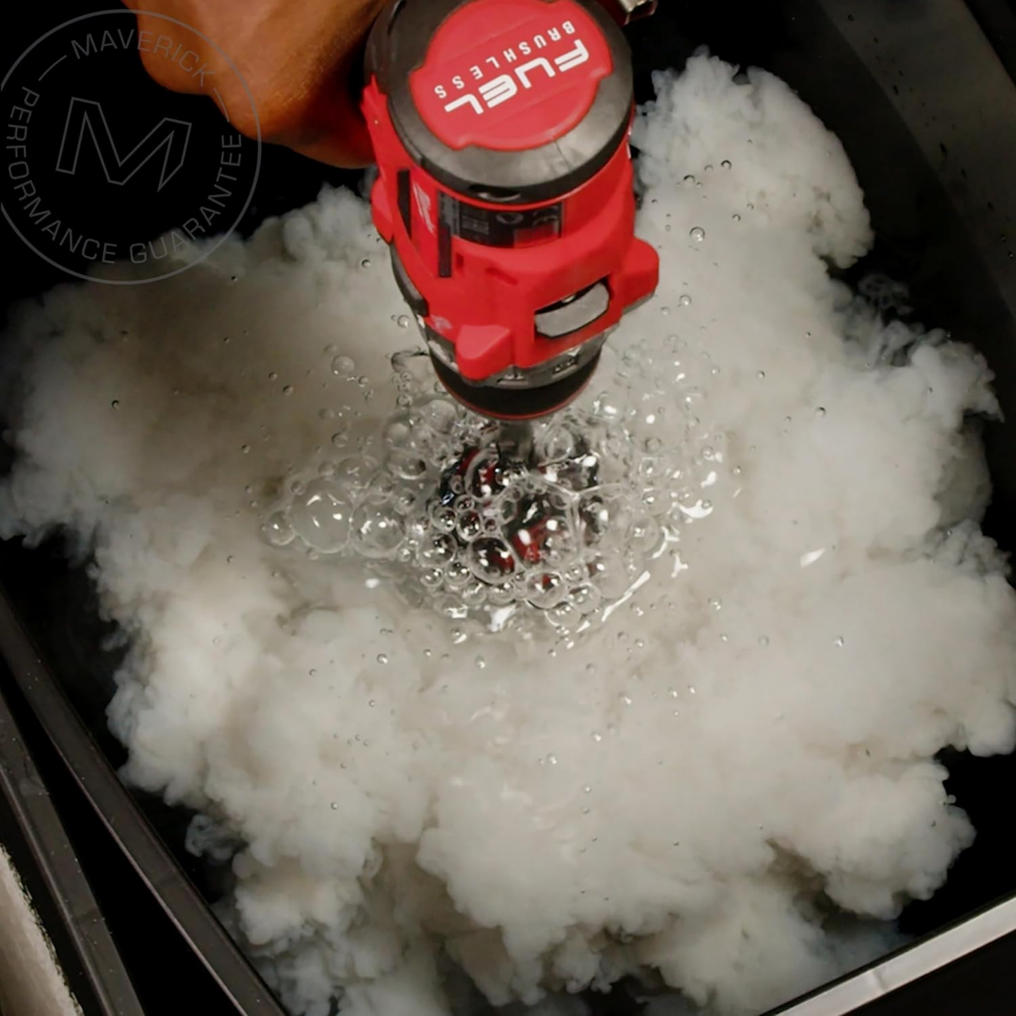 Maverick Headlock Pro Drill Fit Paint Roller Cleaner 9"