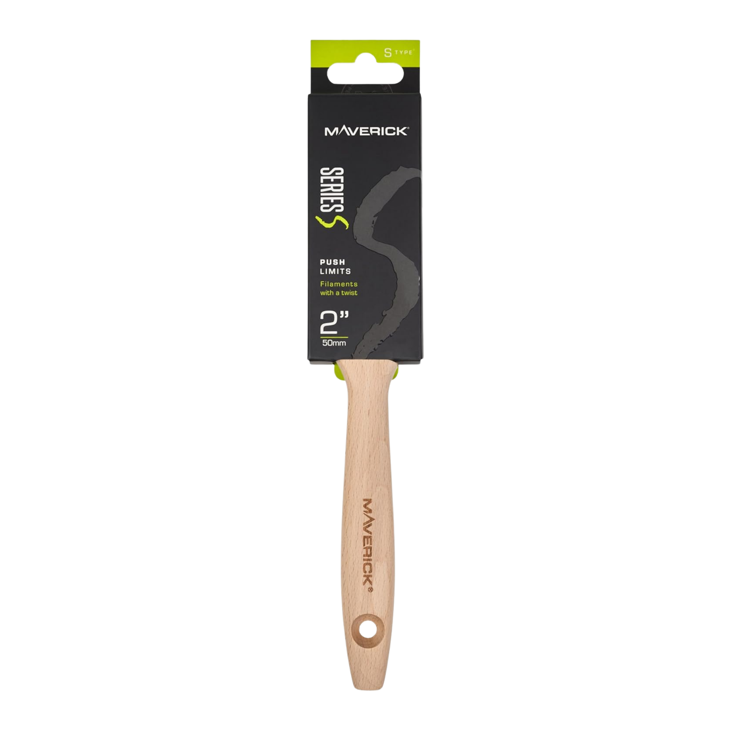 Maverick Series S Synthetic Paint Brush 2"