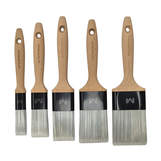 Maverick Series S Synthetic Paint Brushes - 5 Pack Bundle