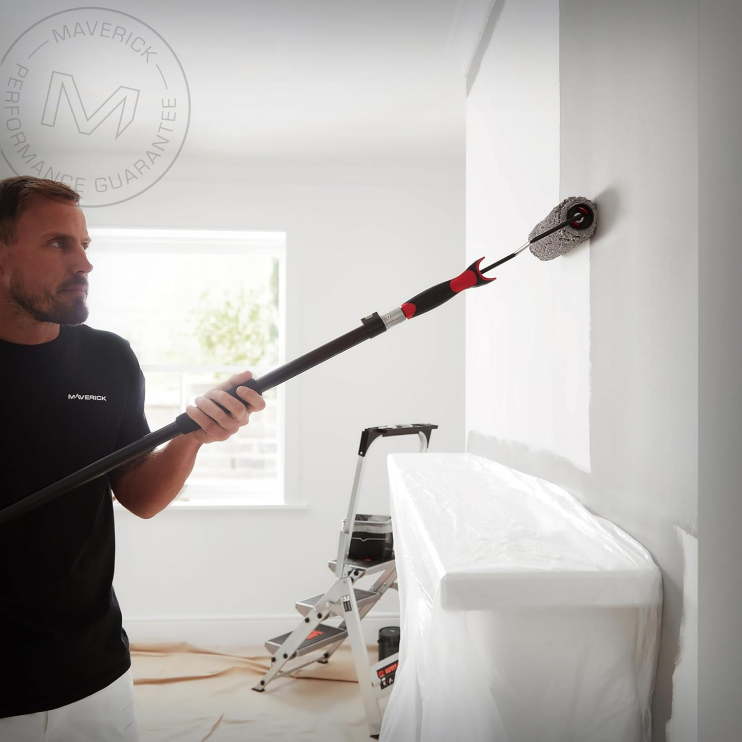 Maverick Series V 1.75" Core Roller Sleeve Long Pile (15mm) 9"