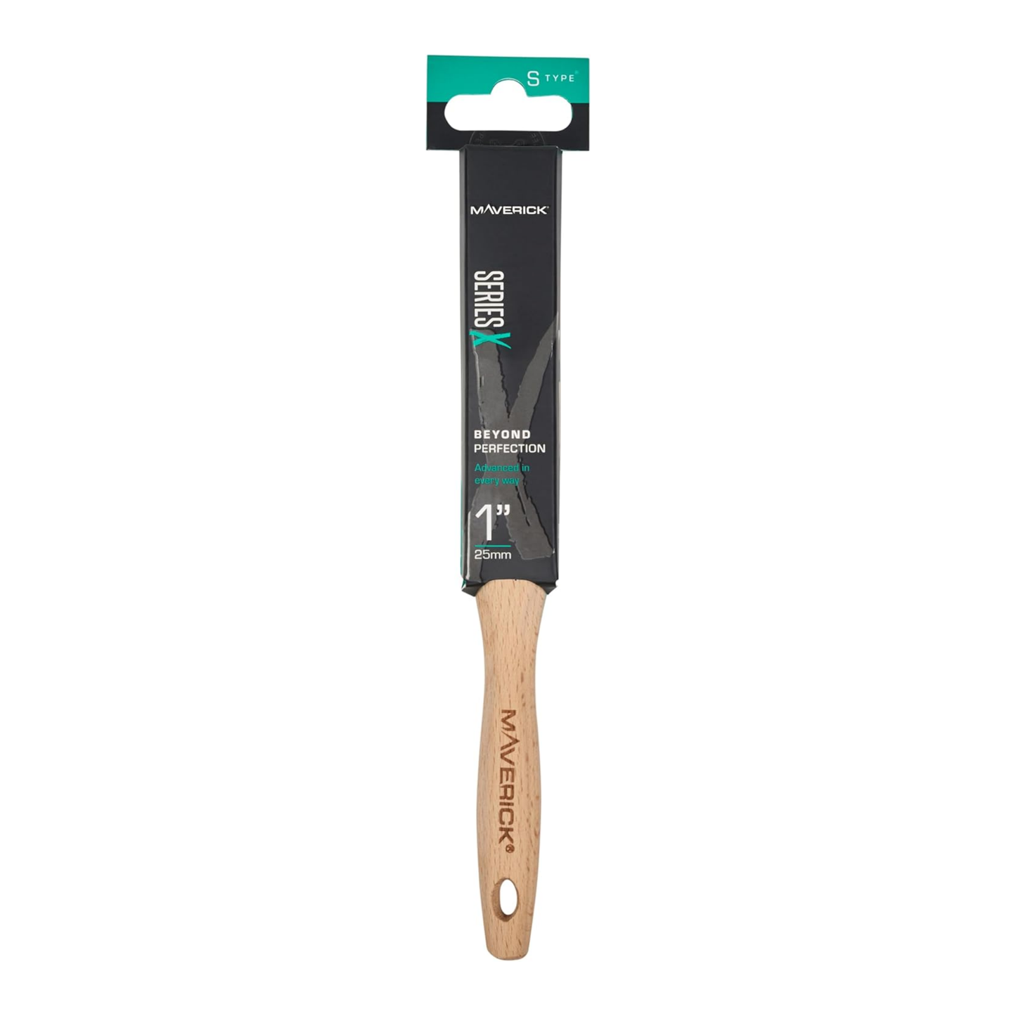 Maverick Series X Synthetic Paint Brush 1"