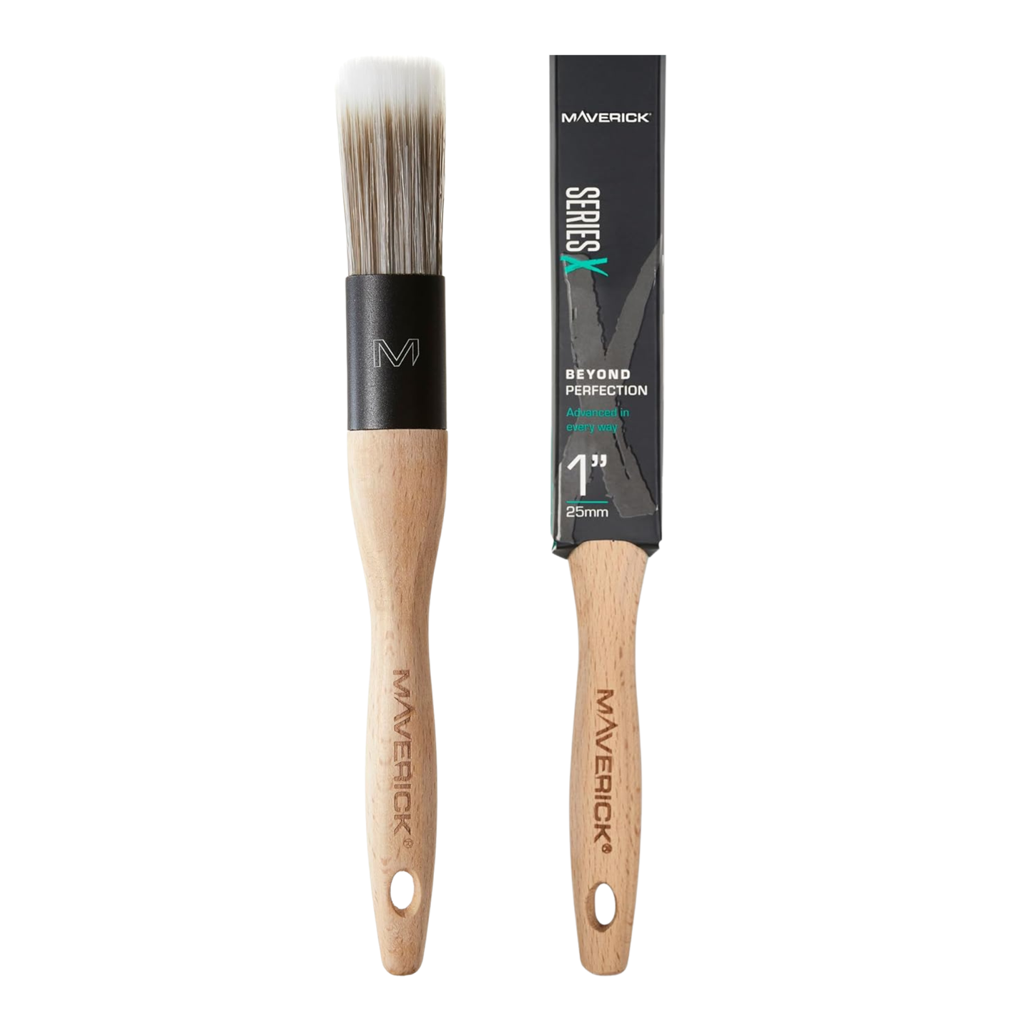 Maverick Series X Synthetic Paint Brush 1"