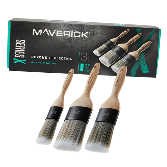 Maverick Series X Paint Brushes Box Set - 3 Pack