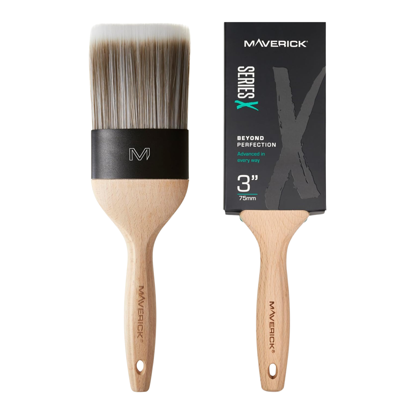 Maverick Series X Synthetic Paint Brush 3"