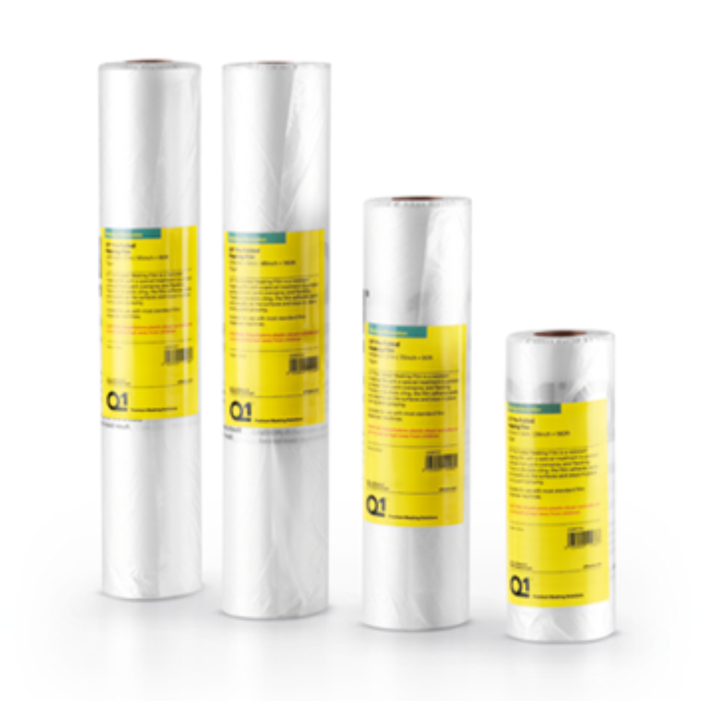 Q1 Pre-Folded Masking Film for Q1 Hand Masker Dispenser (4 Sizes Available)